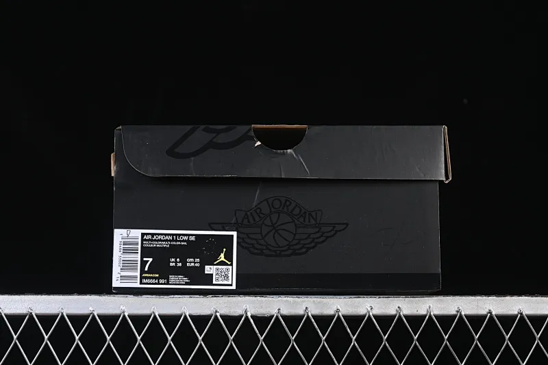 All categories Air Jordan Jordan series basketball shoes Air Jordan 1 Low Air Jordan 1 Low SE "Multi-Color Distressed" AJ1 Joe 1 old retro inkjet low-top cultural casual sneakers IM6664-991